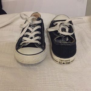 SOLD  Black Low Top Converse  SOLD